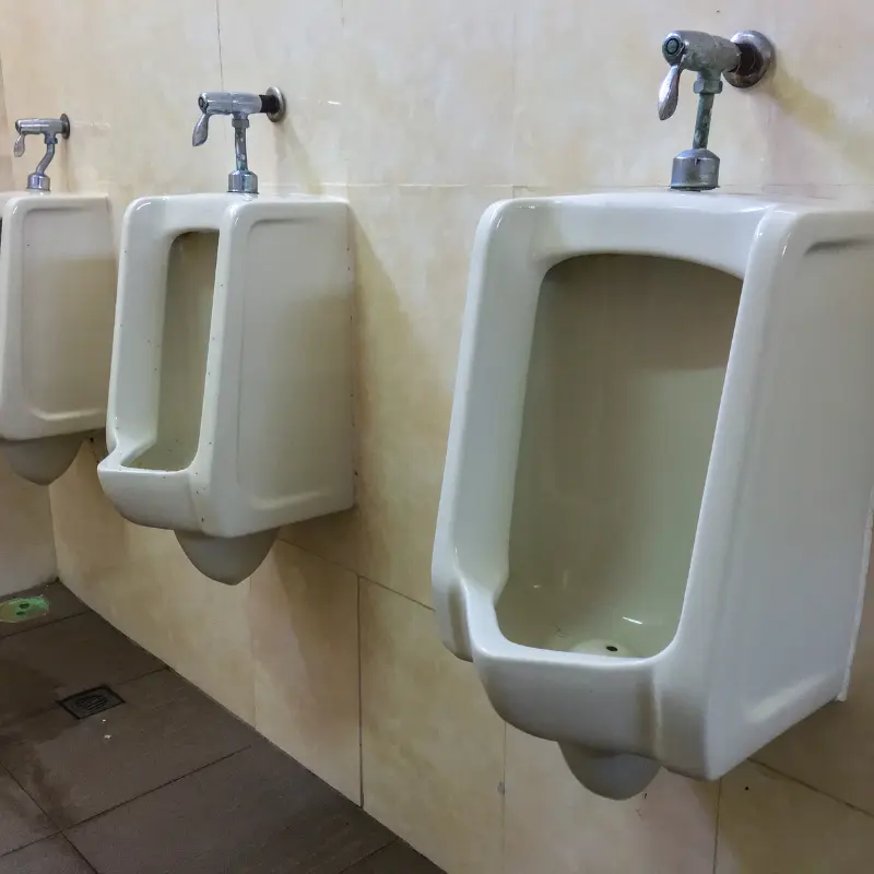 Installation of Urinals in Commercial Settings